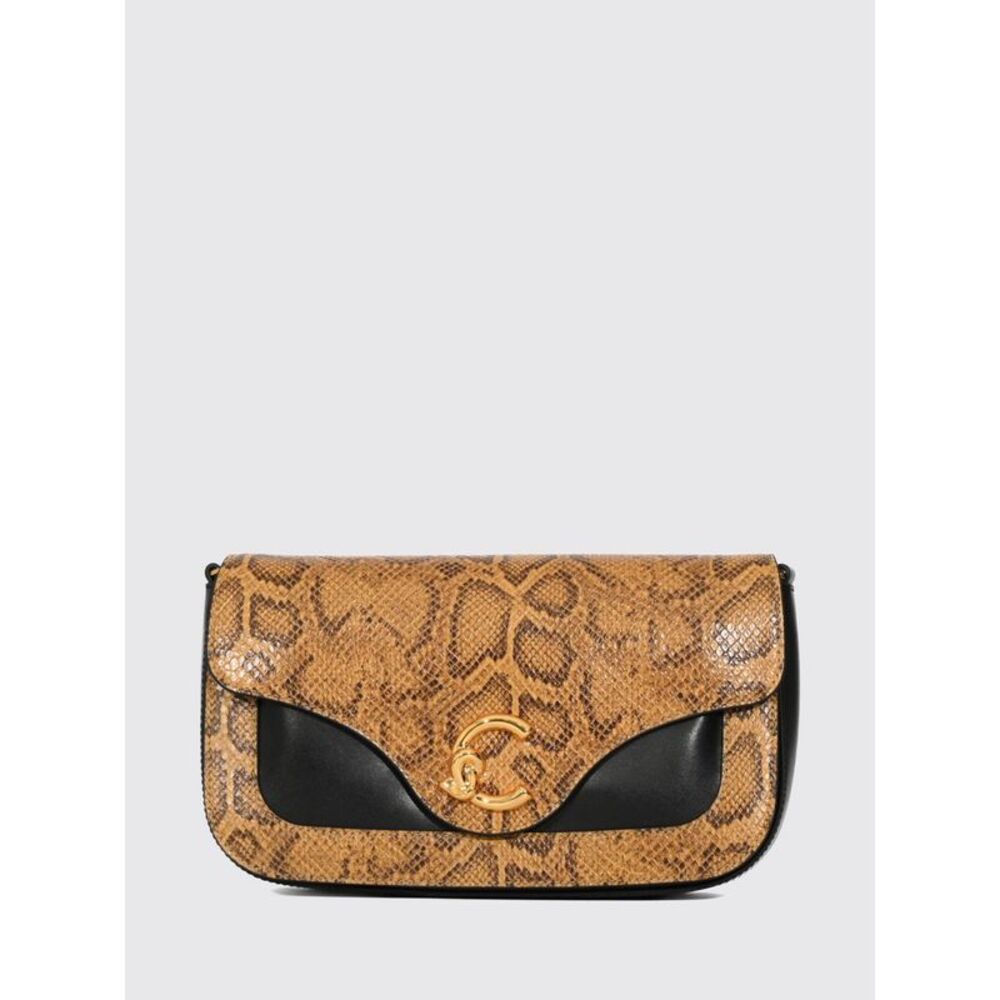 Coccinelle Women Coccinelle C-Me Python Print Leather Mini Crossbody Bag
